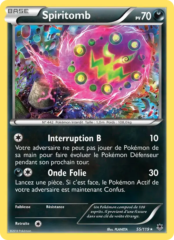 Spiritomb - 55/124 - Vigueur Spectrale