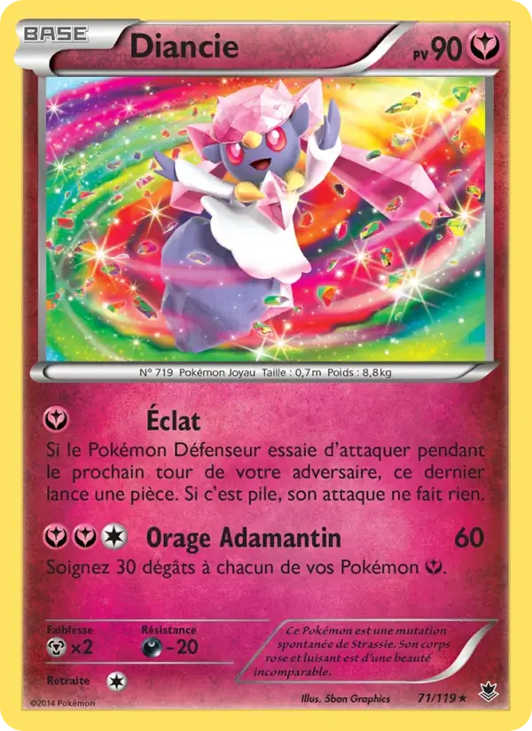 Diancie - 71/124 - Vigueur Spectrale