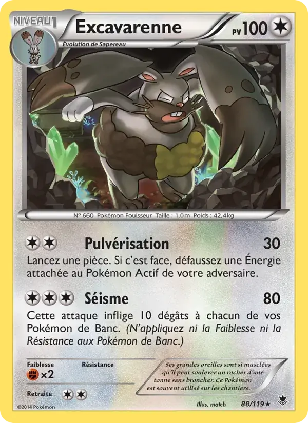 Excavarenne - 88/124 - Vigueur Spectrale
