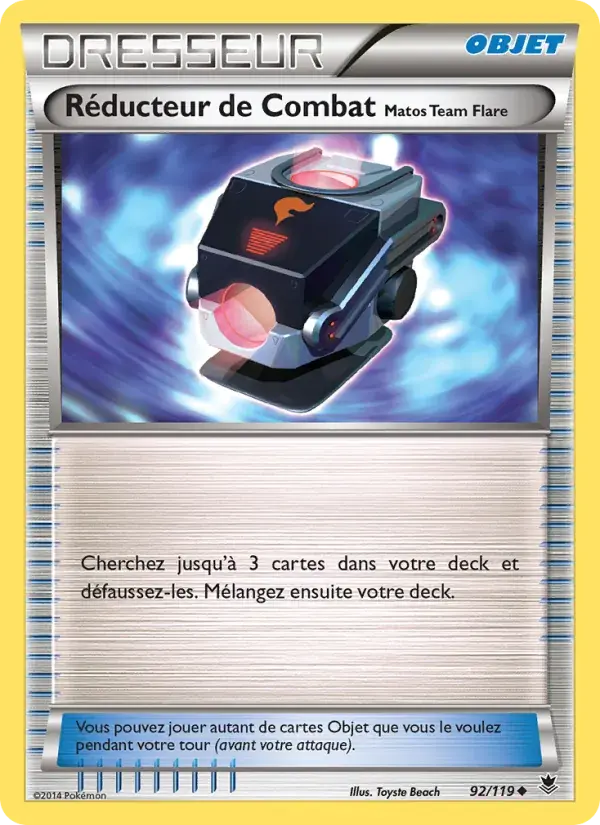 Réducteur de Combat Matos Team Flare - 92/124 - Vigueur Spectrale