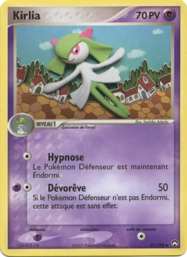 Kirlia - 31/108 - EX Gardiens du Pouvoir