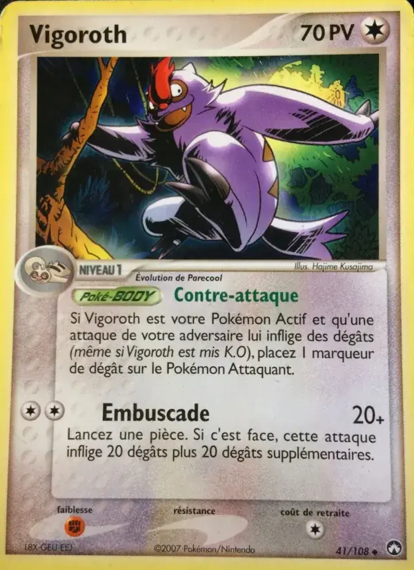Vigoroth - 41/108 - EX Gardiens du Pouvoir