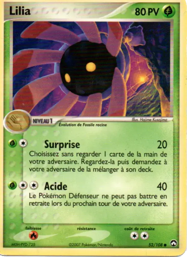 Lilia - 52/108 - EX Gardiens du Pouvoir