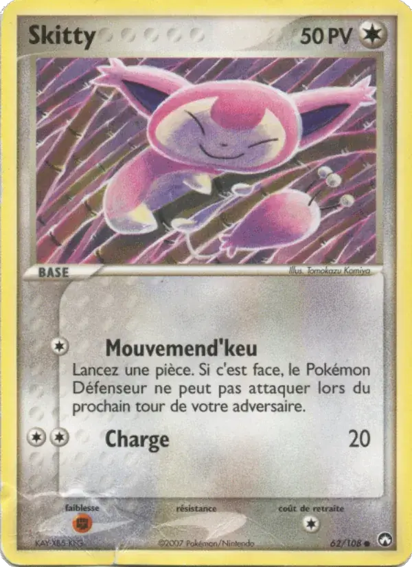 Skitty - 62/108 - EX Gardiens du Pouvoir