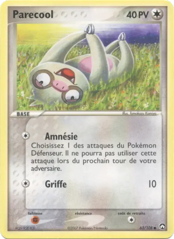 Parecool - 63/108 - EX Gardiens du Pouvoir