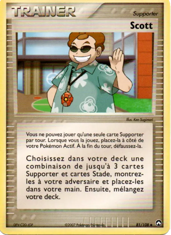 Scott - 81/108 - EX Gardiens du Pouvoir