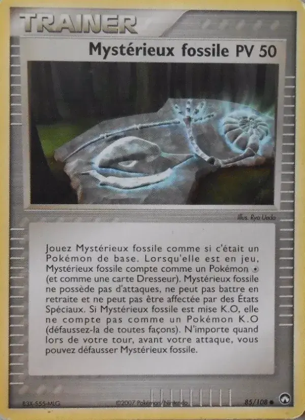 Mystérieux fossile - 85/108 - EX Gardiens du Pouvoir