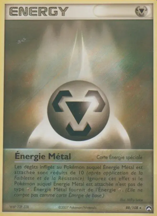 Énergie Métal - 88/108 - EX Gardiens du Pouvoir