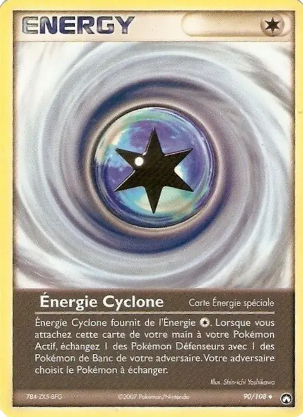 Énergie Cyclone - 90/108 - EX Gardiens du Pouvoir