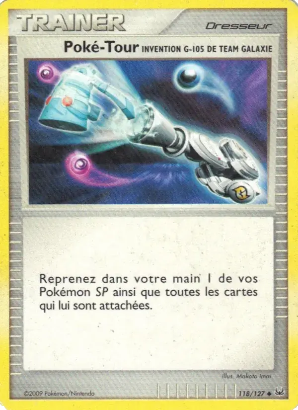 Poké-Tour Invention G-105 de Team Galaxie - 118/133 - Platine