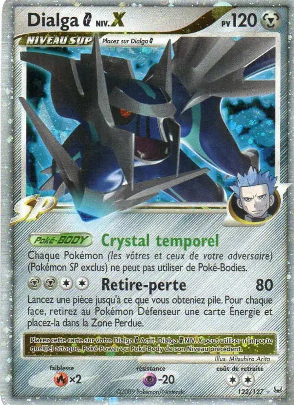 Dialga G NIV.X - 122/133 - Platine