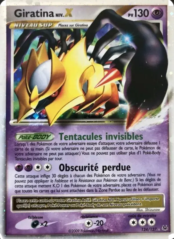 Giratina - 124/133 - Platine