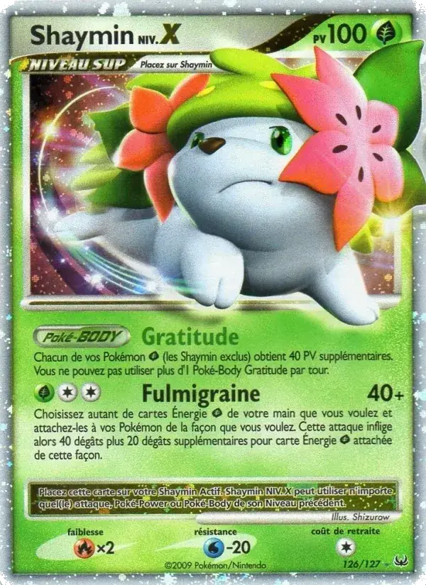 Shaymin - 126/133 - Platine
