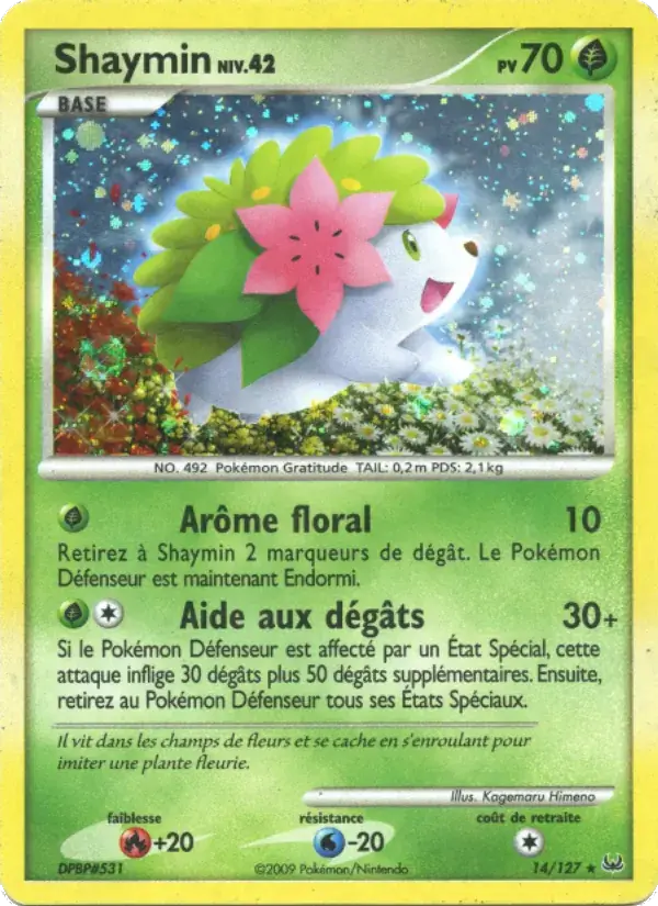 Shaymin - 14/133 - Platine