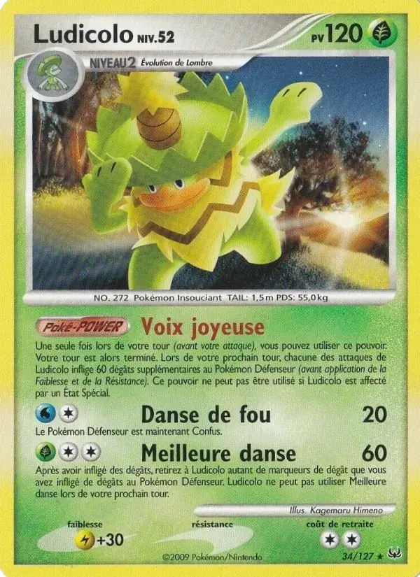 Ludicolo - 34/133 - Platine