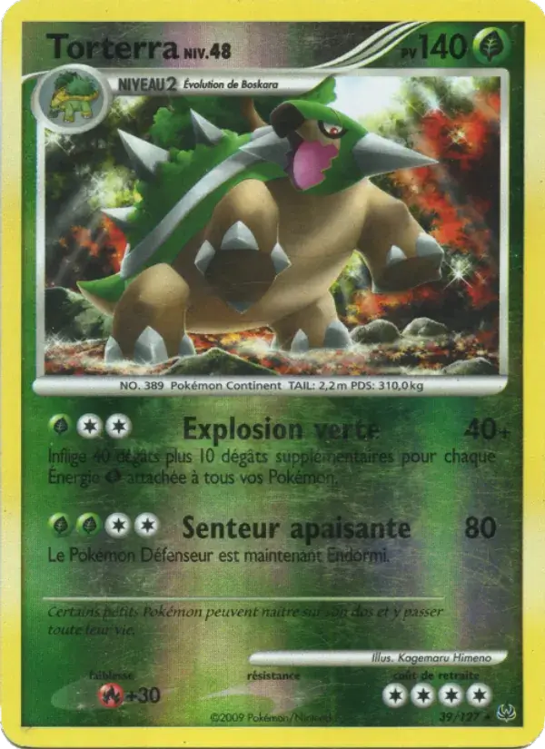 Torterra - 39/133 - Platine