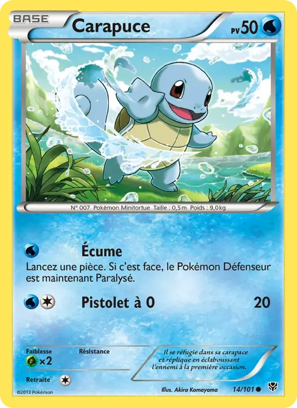 Carapuce - 14/105 - Explosion Plasma
