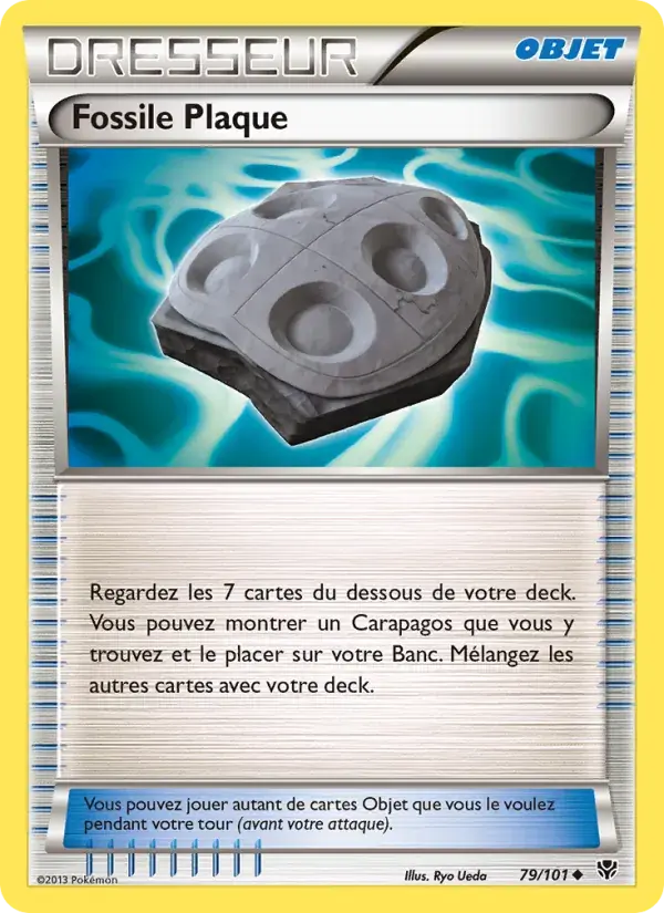 Fossile Plaque - 79/105 - Explosion Plasma