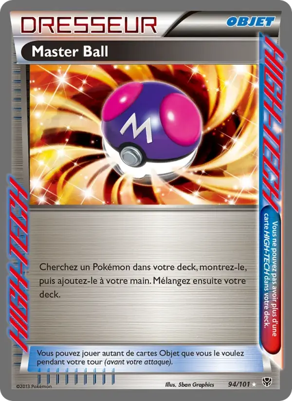 Master Ball - 94/105 - Explosion Plasma