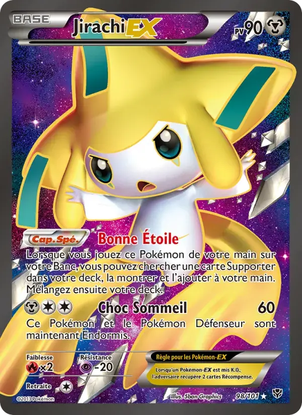 Jirachi EX - 98/105 - Explosion Plasma