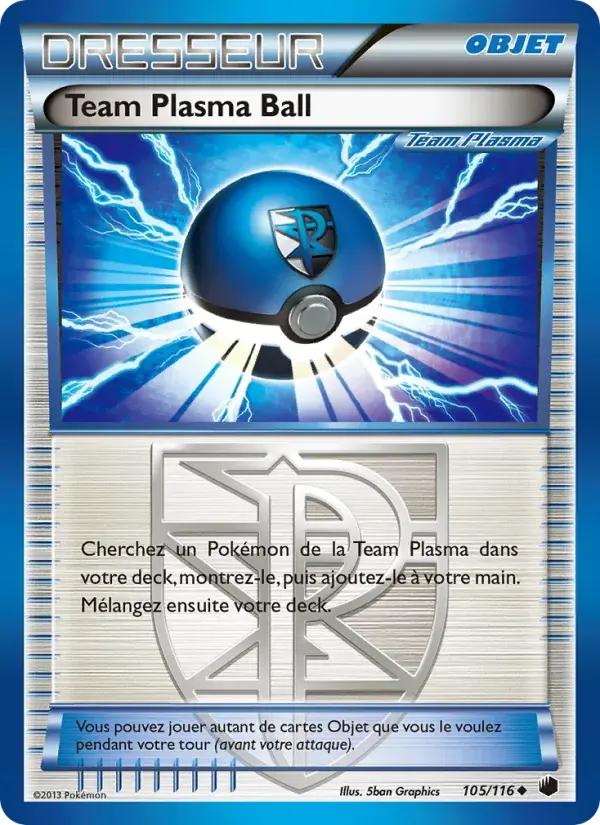 Team Plasma Ball - 105/122 - Glaciation Plasma