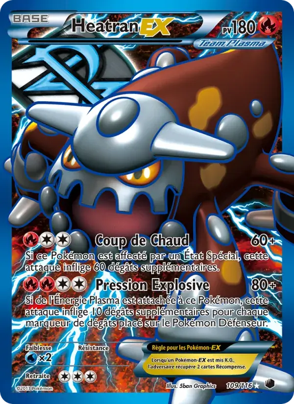 Heatran-EX - 109/122 - Glaciation Plasma