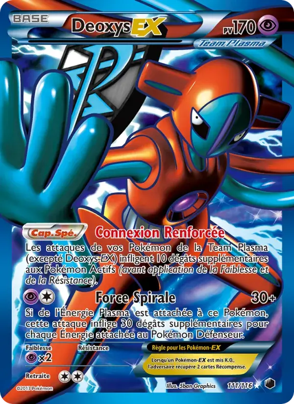 Deoxys-EX - 111/122 - Glaciation Plasma