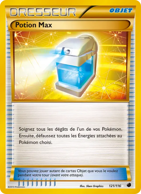 Potion Max - 121/122 - Glaciation Plasma