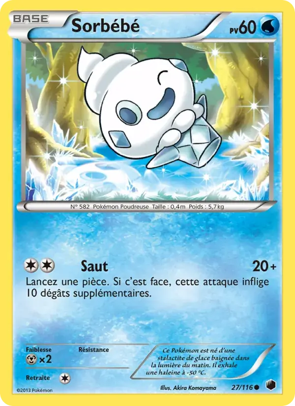 Sorbébé - 27/122 - Glaciation Plasma