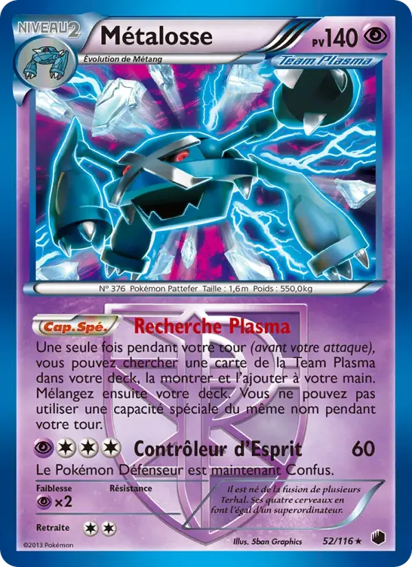 Métalosse - 52/122 - Glaciation Plasma