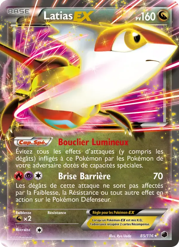 Latias-EX - 85/122 - Glaciation Plasma
