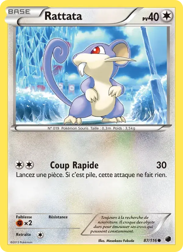 Rattata - 87/122 - Glaciation Plasma