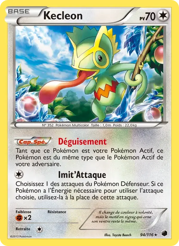 Kecleon - 94/122 - Glaciation Plasma