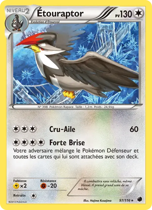 Étouraptor - 97/122 - Glaciation Plasma