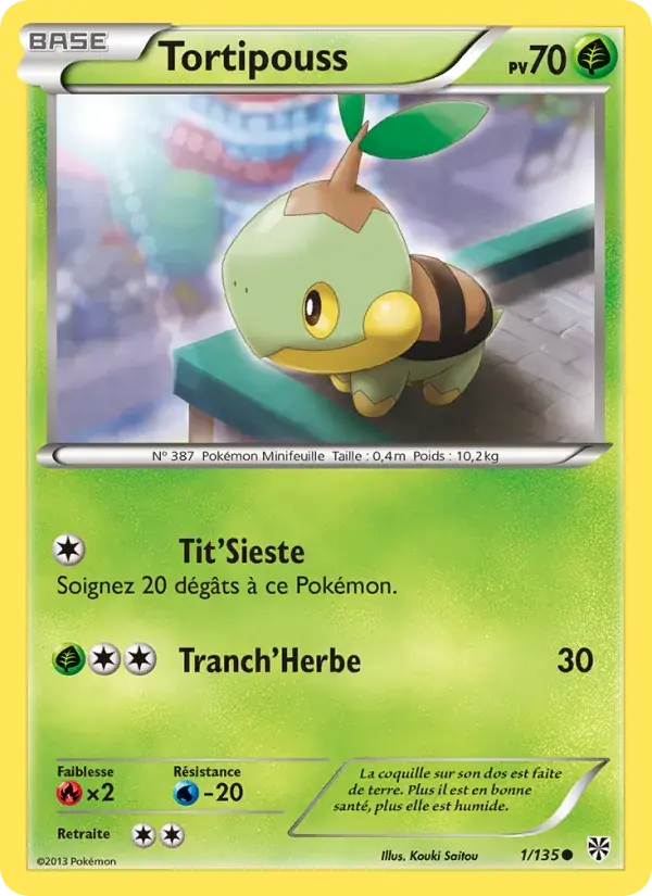 Tortipouss - 1/138 - Tempète Plasma