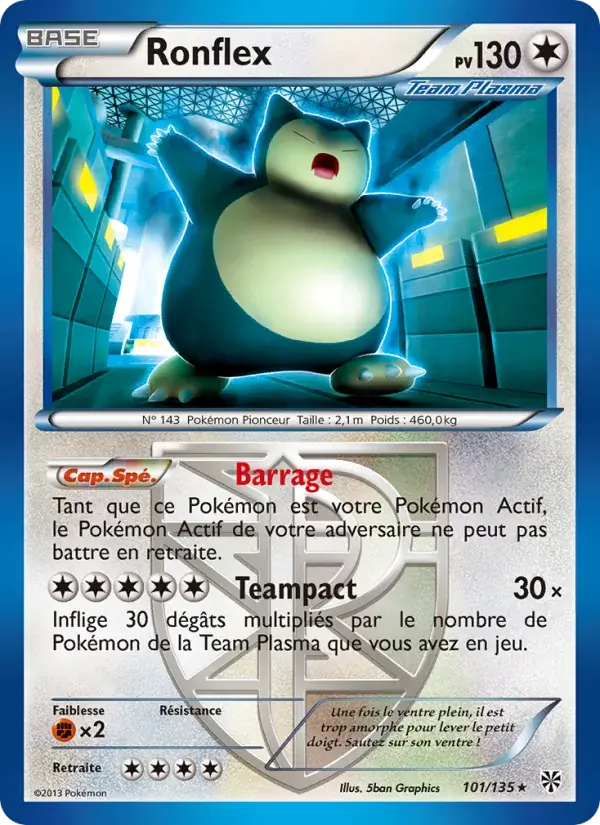 Ronflex - 101/138 - Tempète Plasma