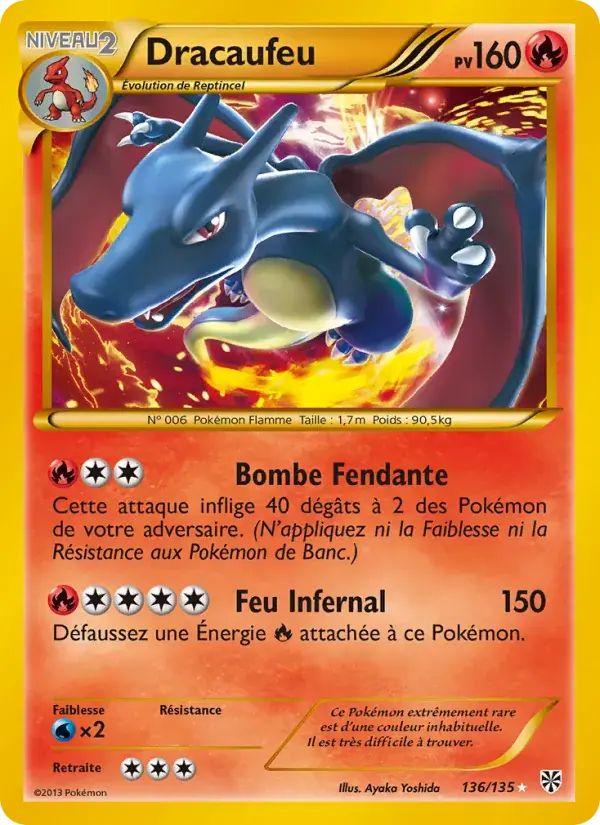 Dracaufeu - 136/138 - Tempète Plasma