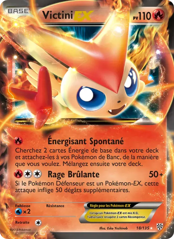 Victini-EX - 18/138 - Tempète Plasma