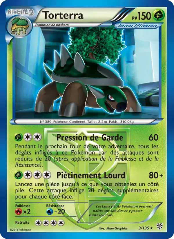 Torterra - 3/138 - Tempète Plasma