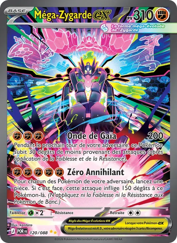 Méga-Zygarde-ex - 120/124 - Équilibre Parfait