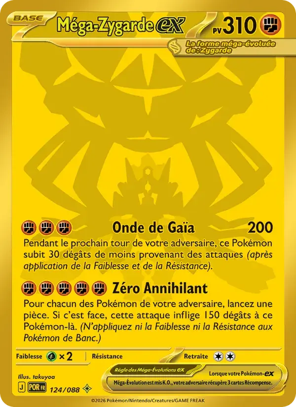 Méga-Zygarde-ex - 124/124 - Équilibre Parfait