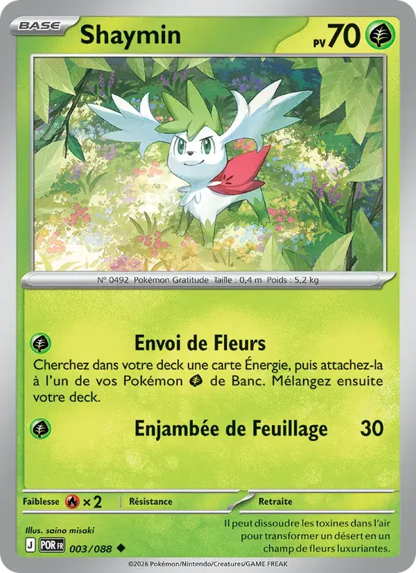 Shaymin - 003/124 - Équilibre Parfait