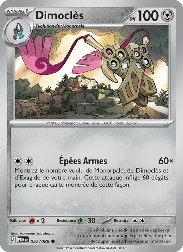 Dimoclès - 057/124 - Équilibre Parfait