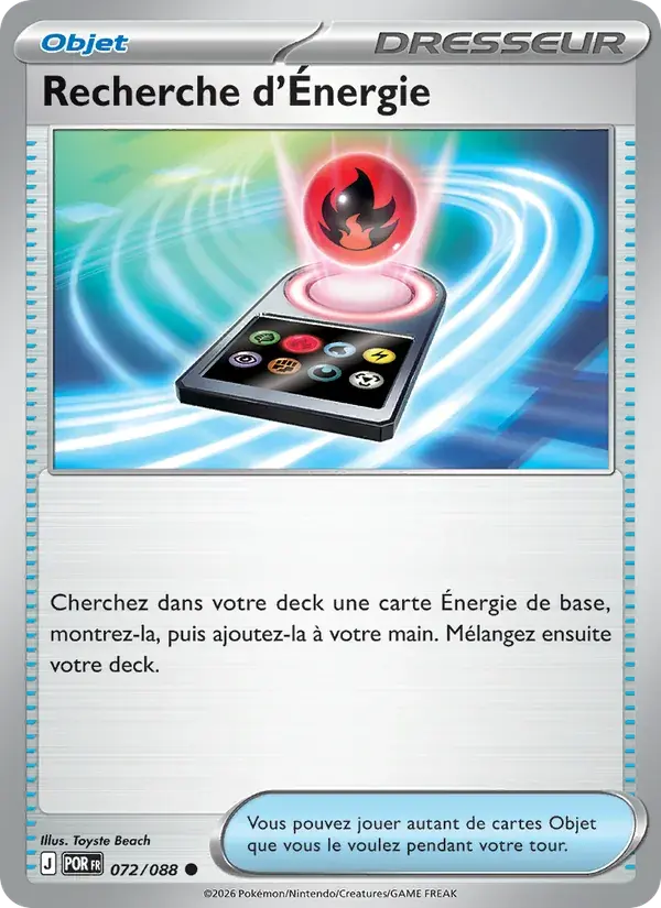 Recherche d'Énergie - 072/124 - Équilibre Parfait