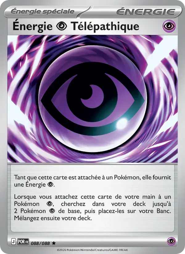 Énergie Psychic Télépathique - 088/124 - Équilibre Parfait