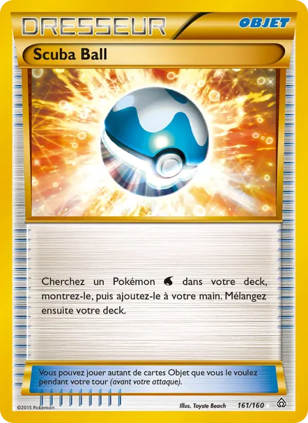 Scuba Ball - 161/164 - Primo-Choc