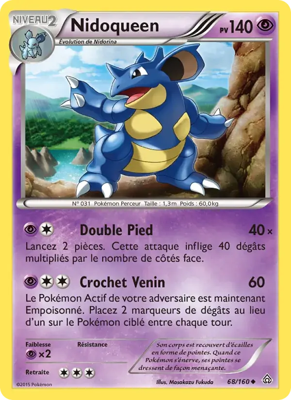 Nidoqueen - 68/164 - Primo-Choc