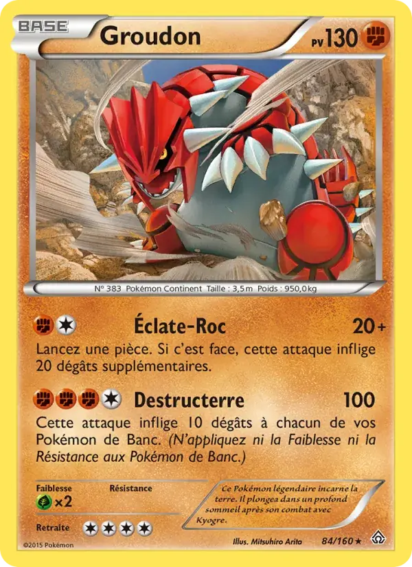 Groudon - 84/164 - Primo-Choc