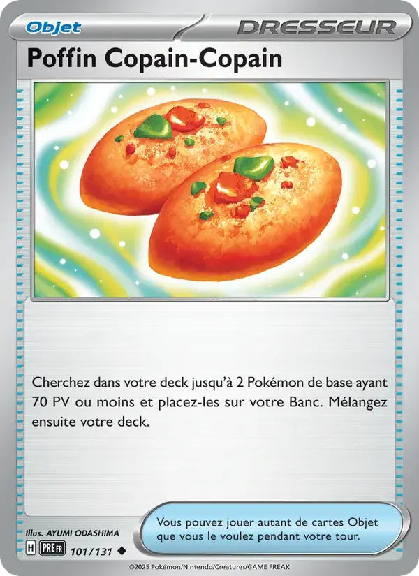 Poffin Copain-Copain - 101/180 - Évolutions Prismatiques