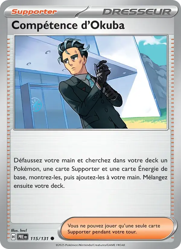 Compétence d'Okuba - 115/180 - Évolutions Prismatiques